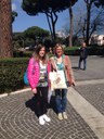 Lisa Verginer alla finale delle Olimpiadi di Italiano a Roma ,  17-19 marzo 2016