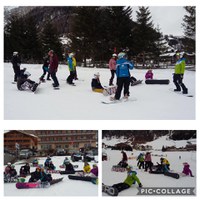 Curs de snowboard por prinzipianc/prinzipiantes cun nosta insegnanta y campionëssa dl monn de snowboard Marion Posch