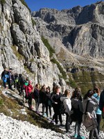 Escursione sui luoghi del fronte italo-austriaco della Grande Guerra